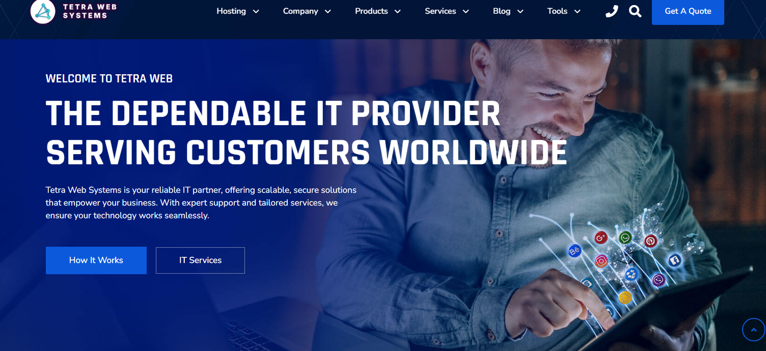 Tetra Web System Image